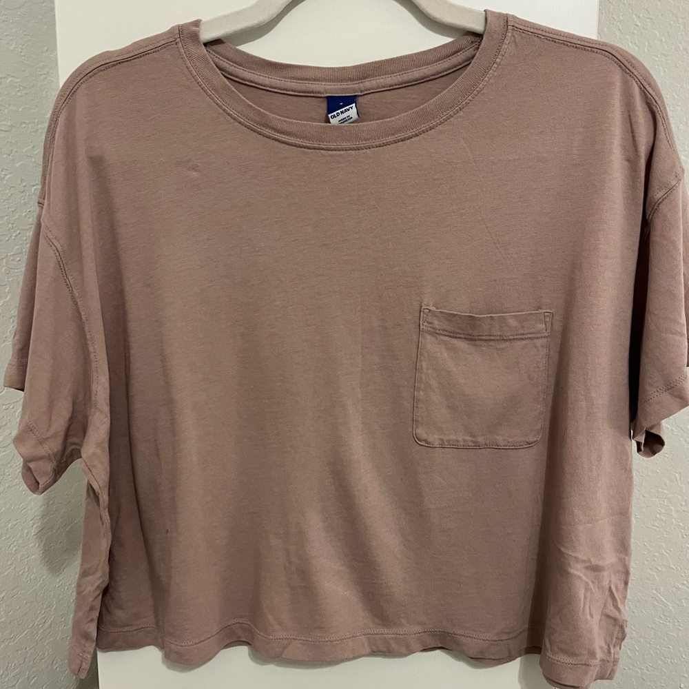 Cropped Loose Fit Tee